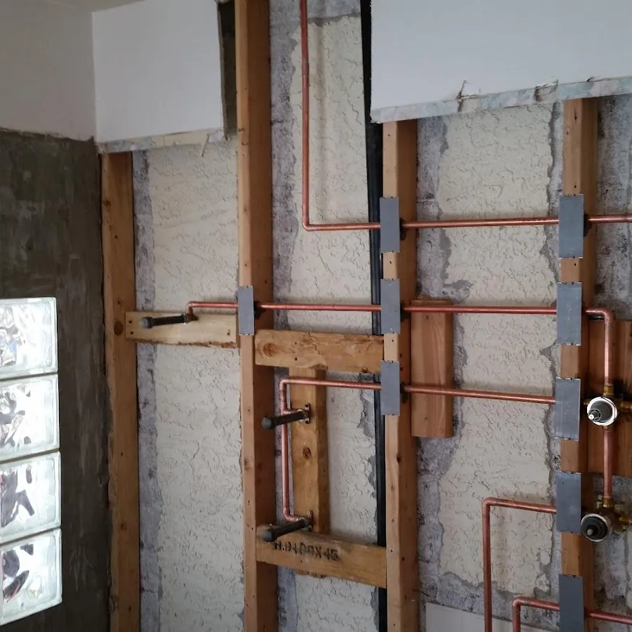 Copper pipe installation for Burst Pipe Repair in Lexington
